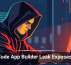 No-Code App Builder Leak Exposes Data